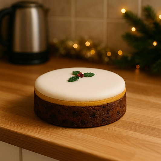Handmade Large Christmas Fruit Cake- By J Hall & Son Bakers LTD