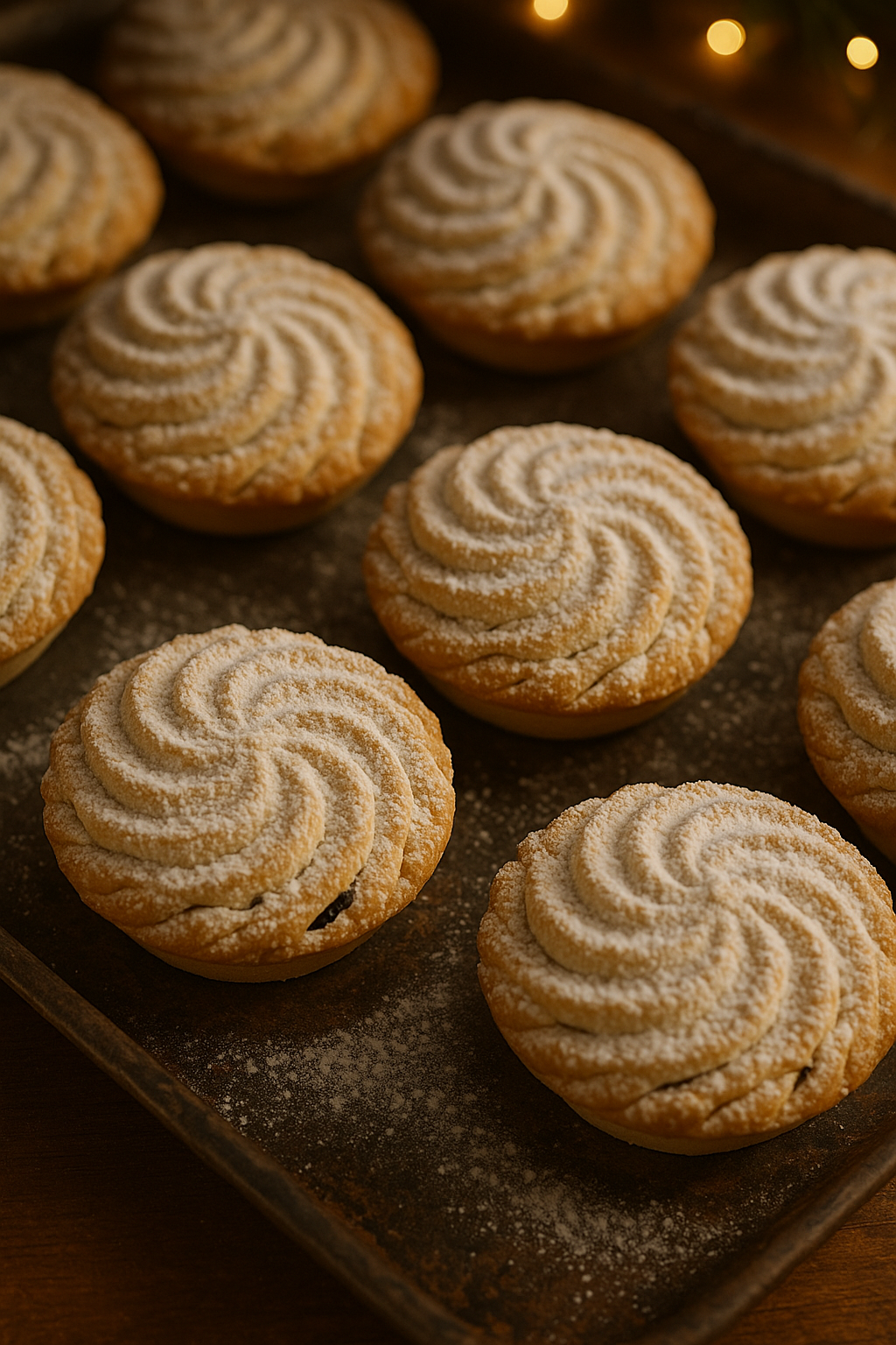 6x Viennese Mince Pies- In J Hall & Son Bakers Gift Box